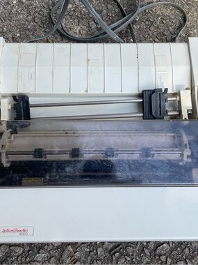 White Dot Matrix Printer epson 4000 parts works